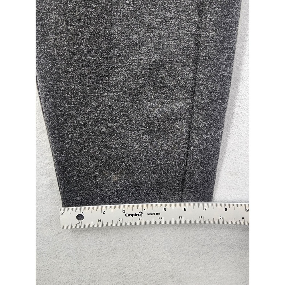 J. Jill Ponte Slim Leg Pants Gray Charcoal Heather Pull On Trousers Large Tall - Picture 11 of 11